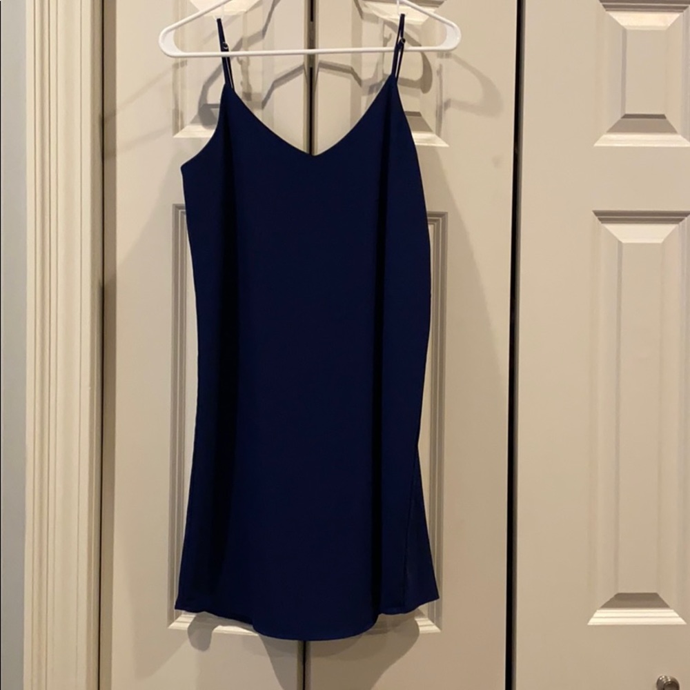 Savvy and Grace navy blue dress never worn